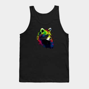 Raccoon Silhouette #1 Tank Top